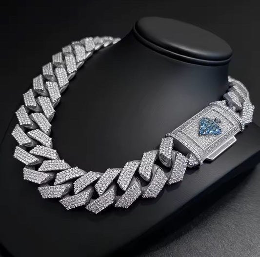 Iced-out Cuban Link Chain