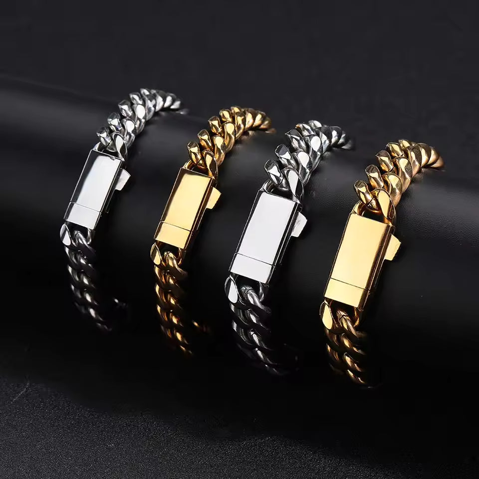 Stainless Steel Cuban Link Chain
