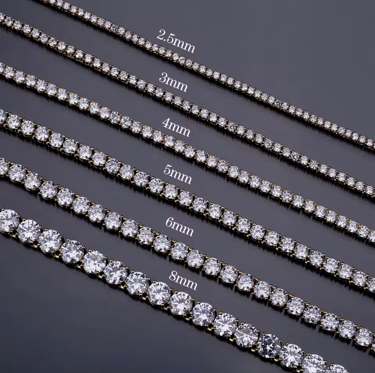 Iced-out Tennis Chain