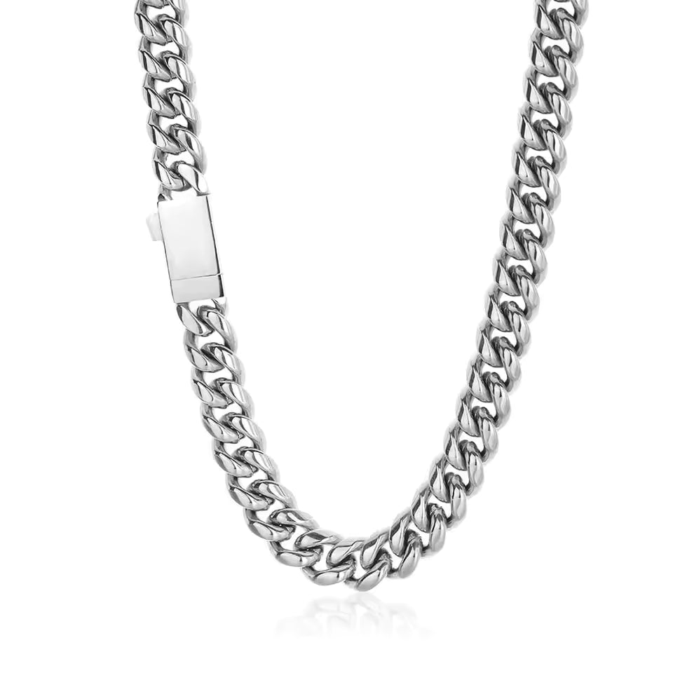 Stainless Steel Cuban Link Chain