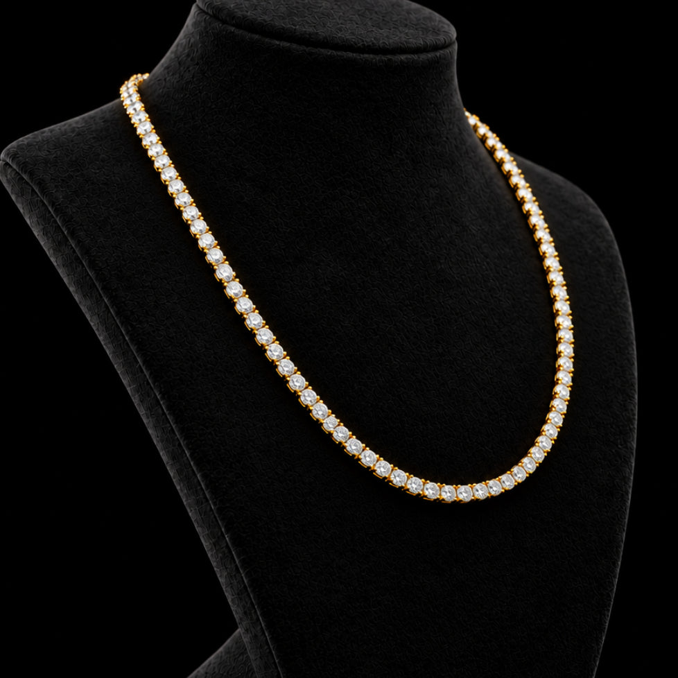 Iced-out Tennis Chain