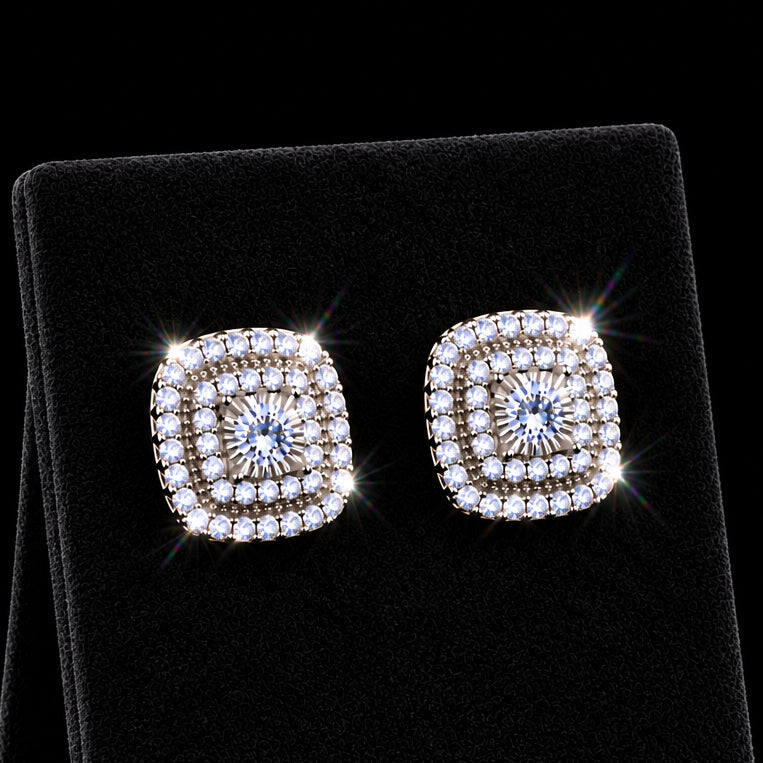 Princess Cube Earrings